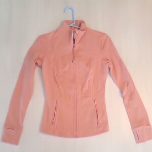 Lululemon Pink Define Jacket with Tailored Fit